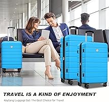 jjj 「ggg 」 Amazon.com | KEYTANG Classic 3-Piece Luggage Set with TSA